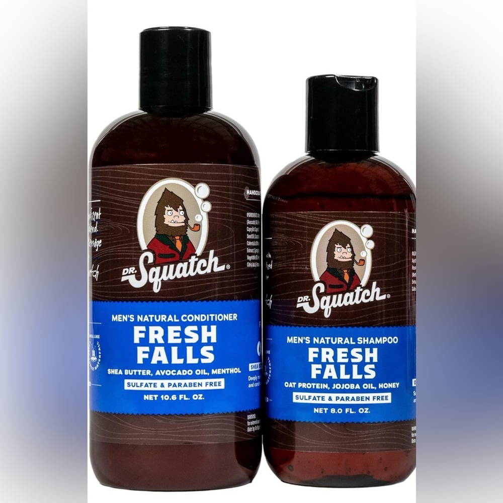 Dr. Squatch Fresh Falls Shampoo & Conditioner set